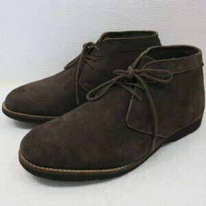 Tansmith Suede Leather Casual Chukka Boots Casual Comfort Footwear Sz 10.5 M